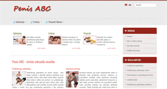 Desktop Screenshot of penisabc.com