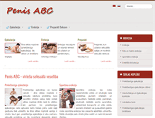 Tablet Screenshot of penisabc.com